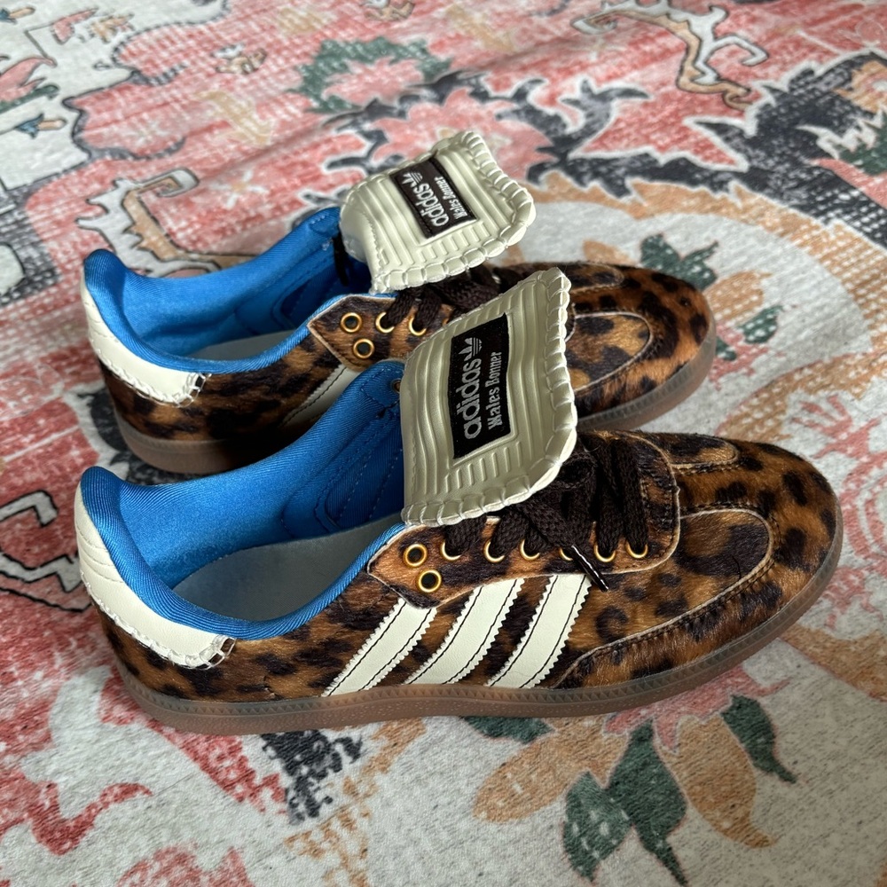 Wales Bonner Leopard Sambas